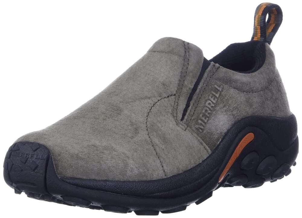 MERRELL WOMENS JUNGLE MOC SLIP-ON SHOE , GUNSMOKE ,8 M US